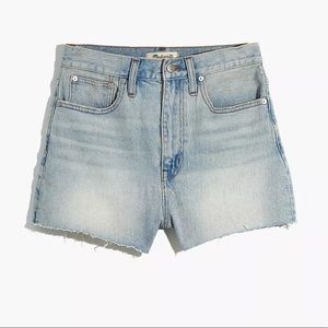 Madewell NWT 26  Momjean Short Short in Fitzgerald Wash